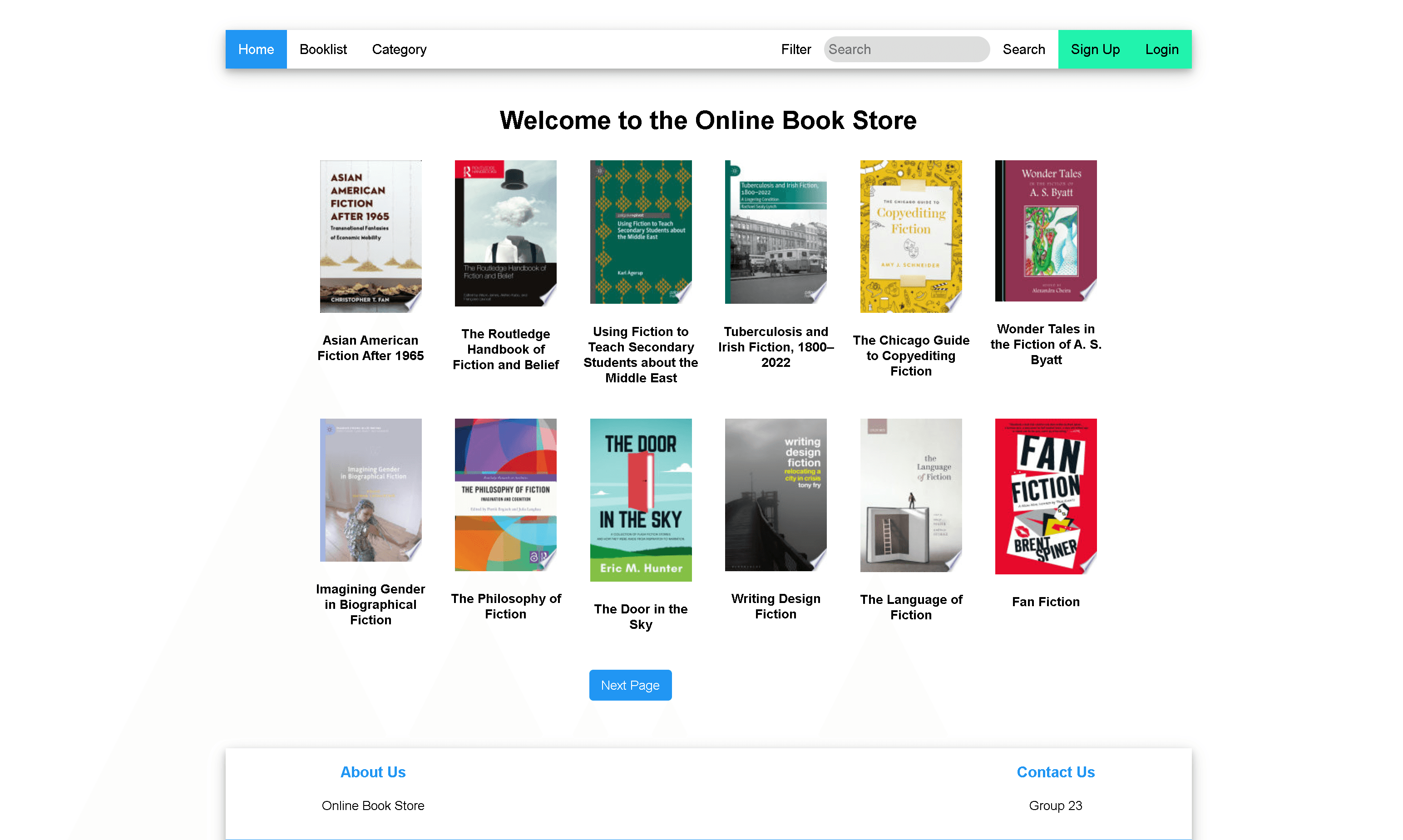 Online Bookstore